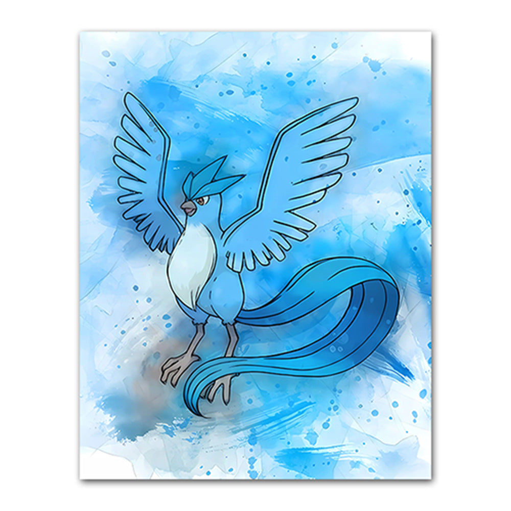 Pokemon - Watercolour painting Canvas