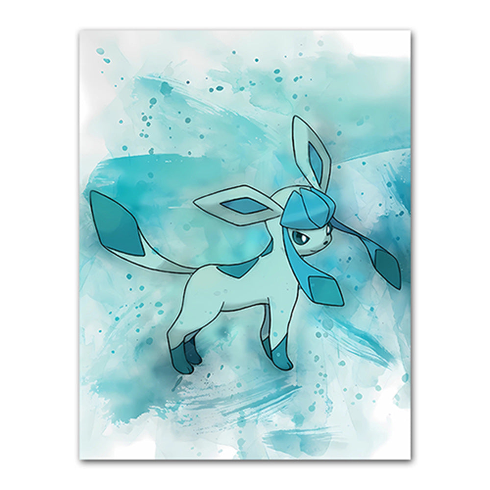 Pokemon - Watercolour painting Canvas
