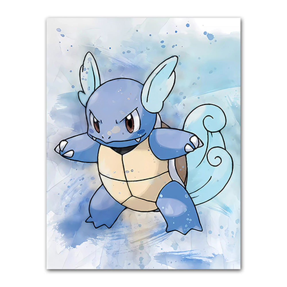 Amazon cartoon anime poster pokemon pokemon pikachu watercolor art children's decorative painting