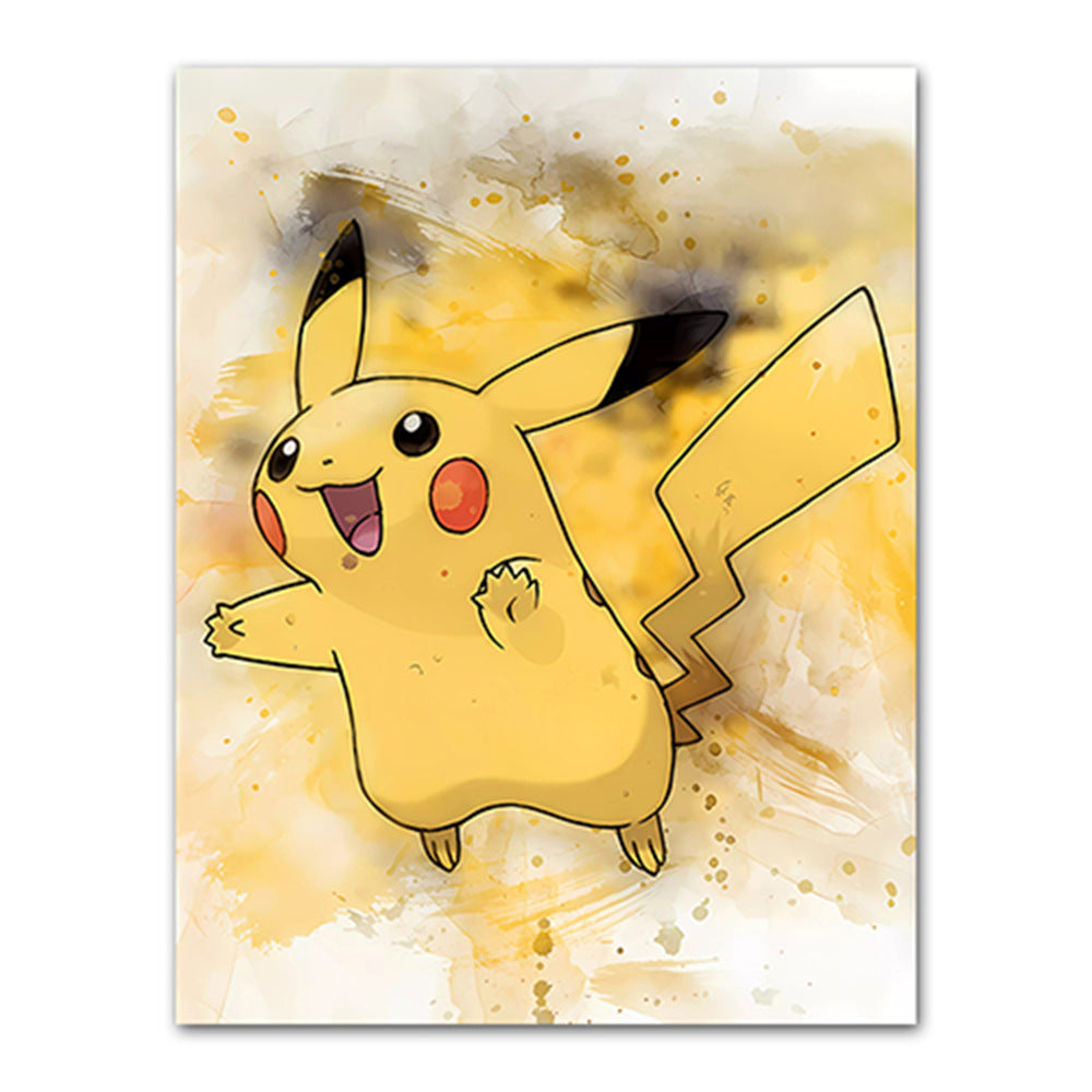 Pokemon - Watercolour painting Canvas