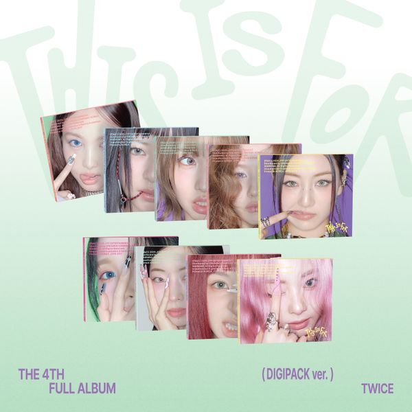 TWICE – This Is For (Digipack Ver.)(the 4th full album) Random Ver.