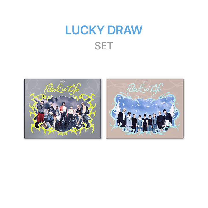 &TEAM - [LUCKYDRAW] KR Back to Life (1st Mini Album)(Breath Ver. / Gaze Ver.)