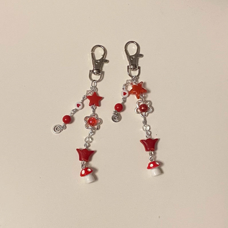 Mushroom Keychains
