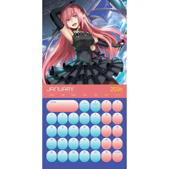 Hatsune Miku Calendar 2026