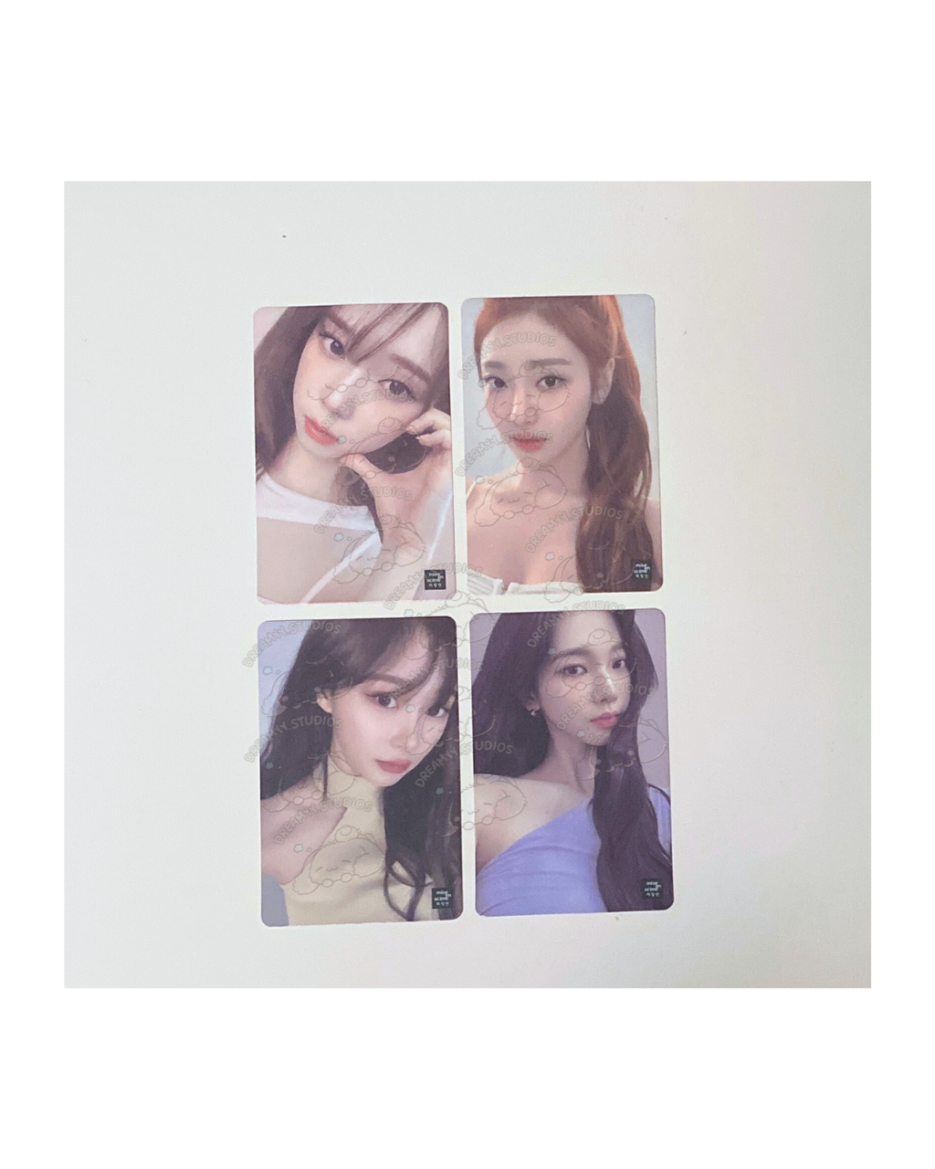 AESPA X MISEENSCENE HELLO BUBBLE OFFICIAL EVENT PHOTOCARD
