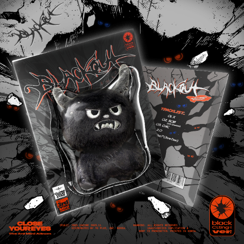 CLOSE YOUR EYES - blackout (3rd Mini Album) [blackout/black CLting-i ver.]