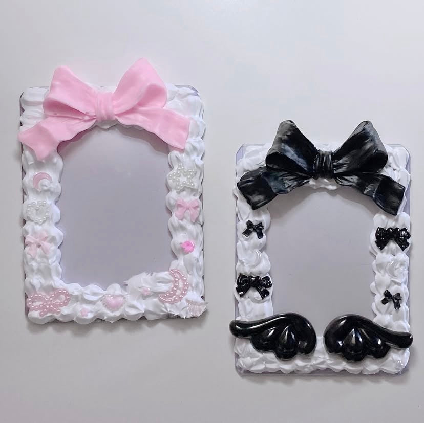 Cream Glue Black / Pink Toploaders