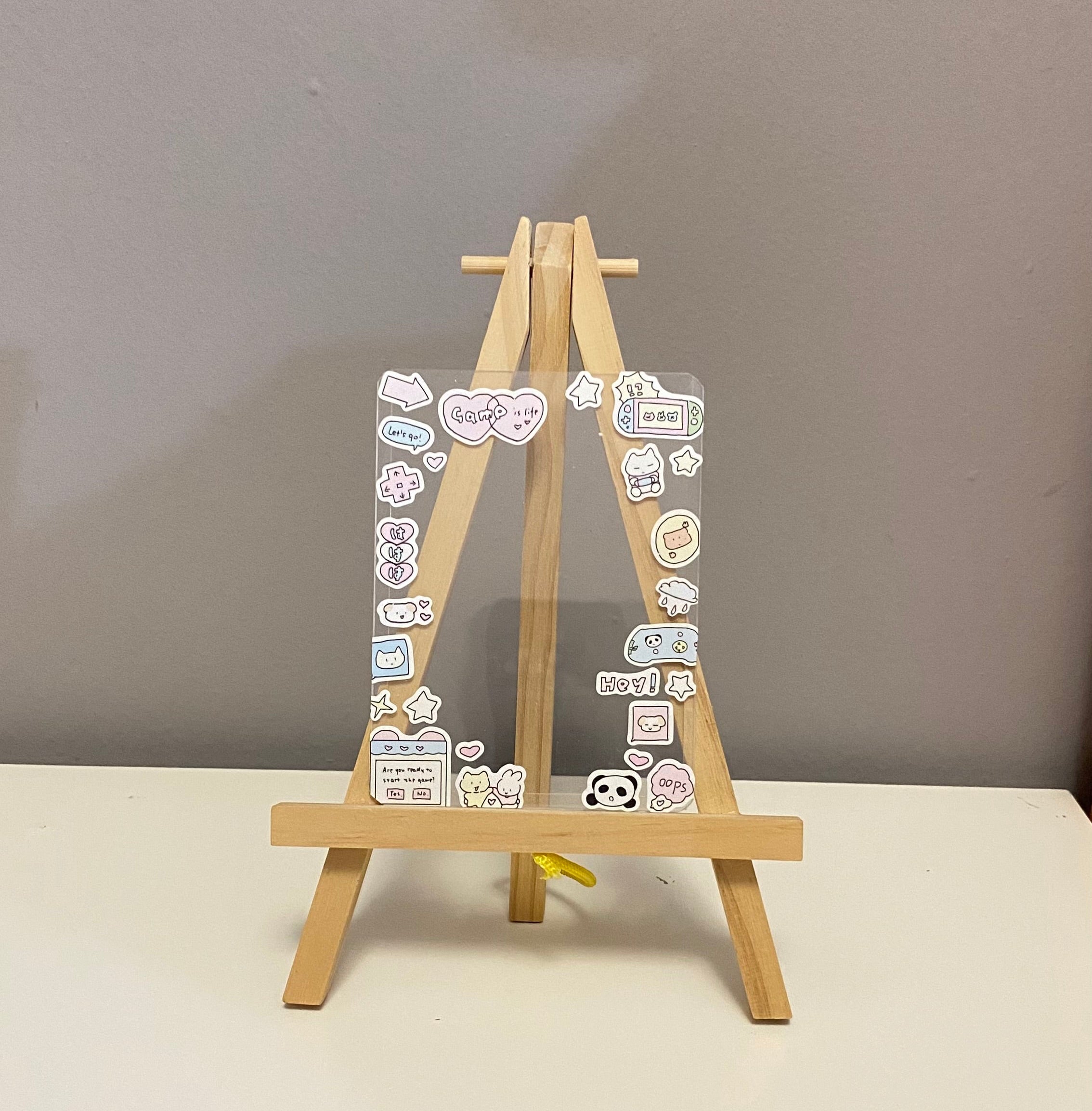 Sticker Decorated Toploader