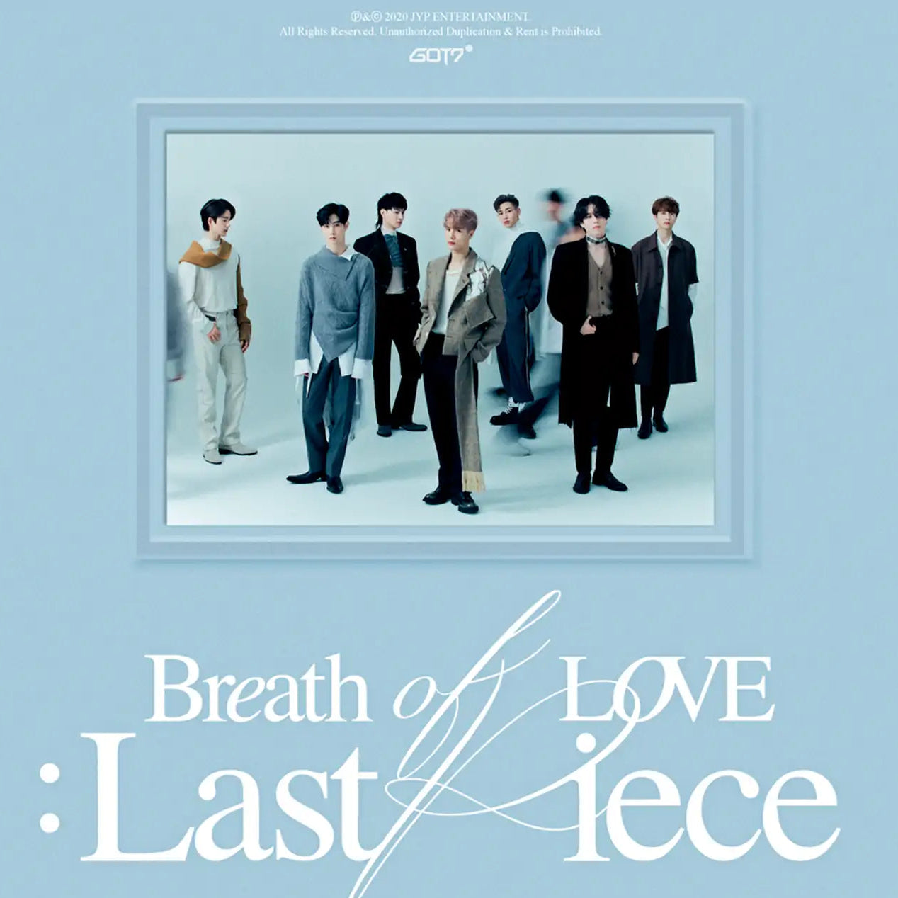 GOT7 – Breath of Love : Last Piece (4th Full Album)(Random Version)