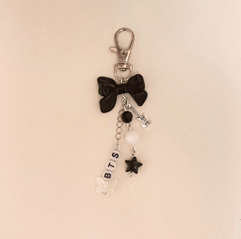 Customized Black Keychain