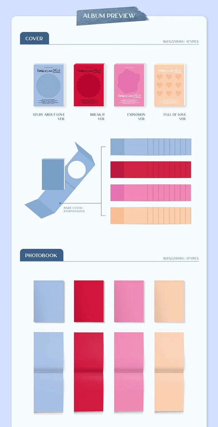 TWICE - [FORMULA OF LOVE: O+T=<3] (VOL. 3)