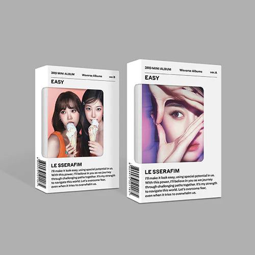 Le Sserafim – 3rd Mini Album (Easy) – Weverse Albums Version (Random)