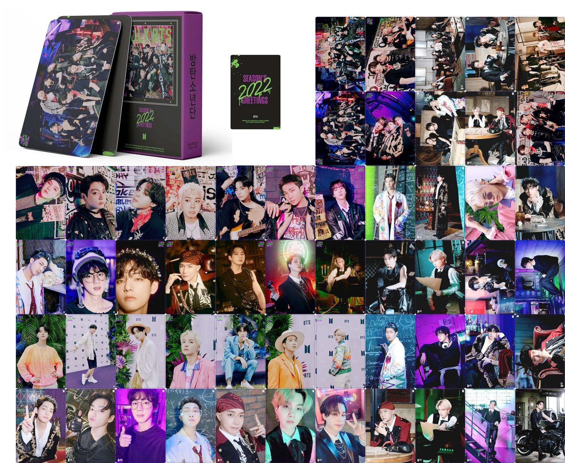 BTS - Lomocards (55pcs)