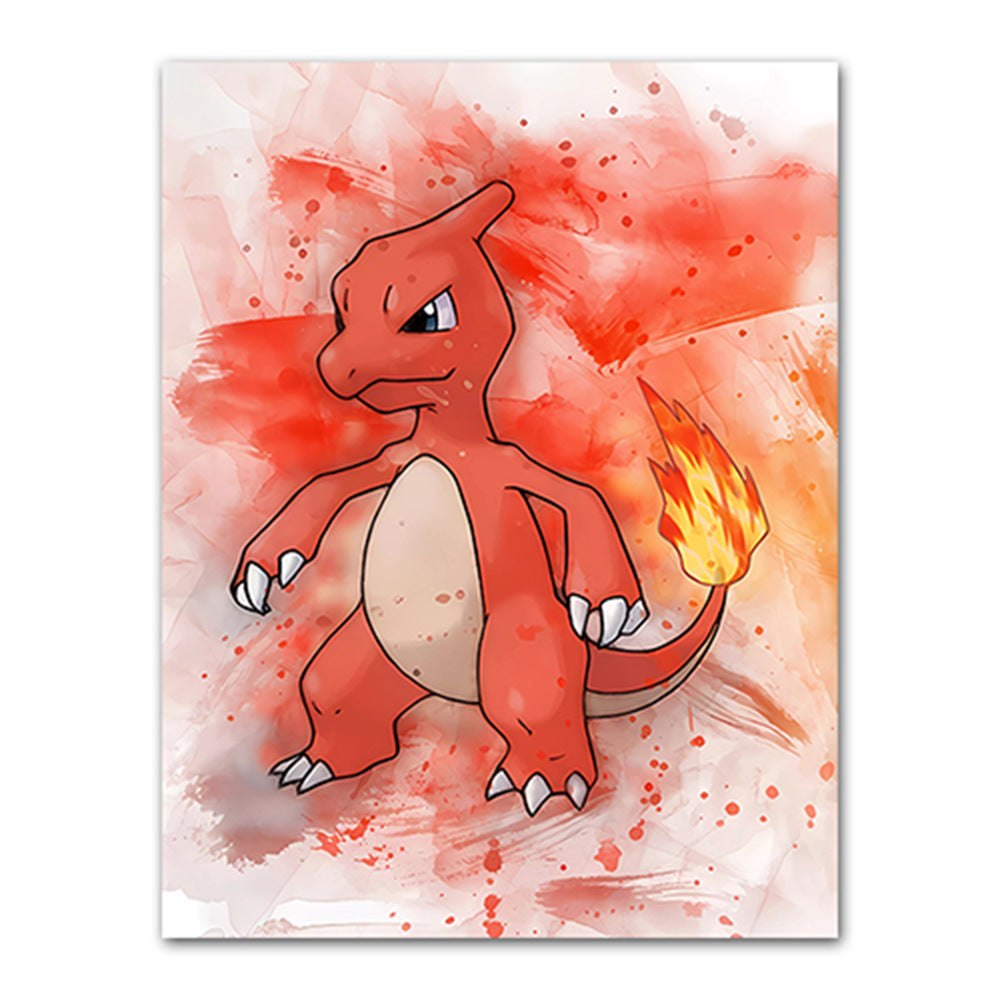 Pokemon - Watercolour painting Canvas