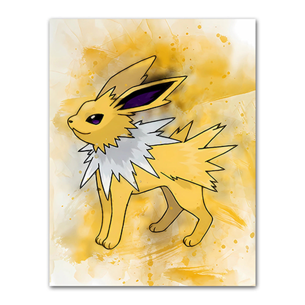 Pokemon - Watercolour painting Canvas