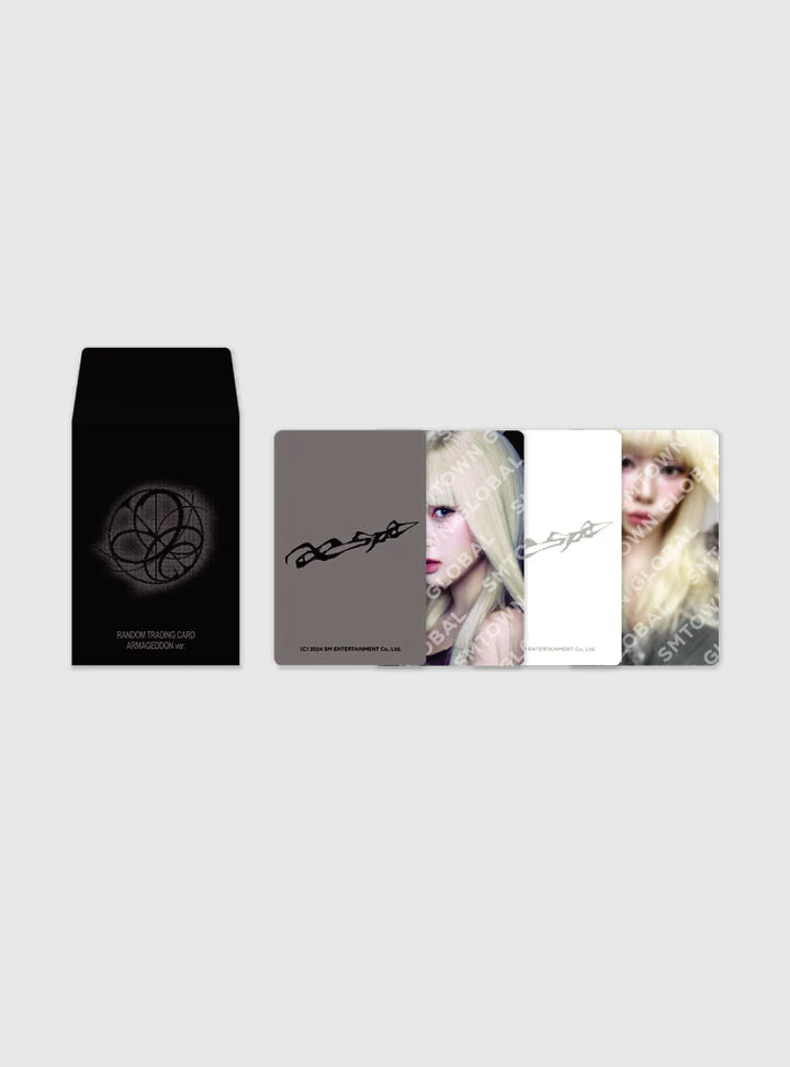 AESPA - Armageddon : The Mystery Circle' POP-UP MD RANDOM TRADING CARD SET
