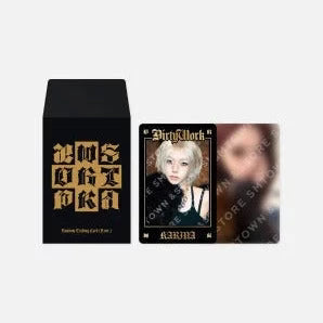 AESPA - RANDOM TRADING CARD SET (DIRTY WORK OFFICIAL MD)