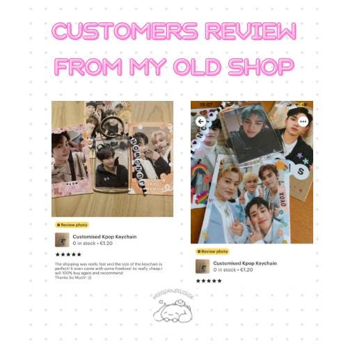 Kpop Customised Keychain With Name